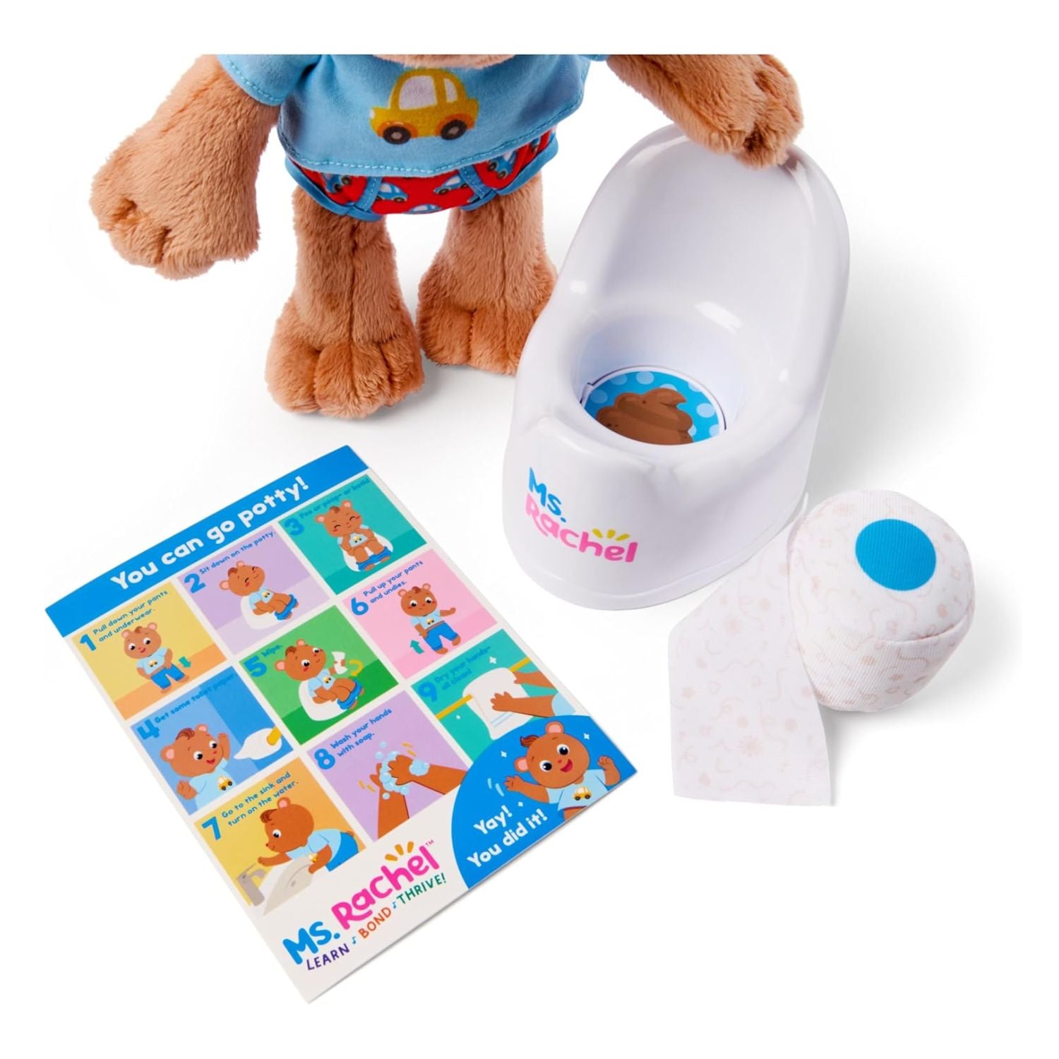 Melissa & Doug Ms Rachel Bean Potty Playset