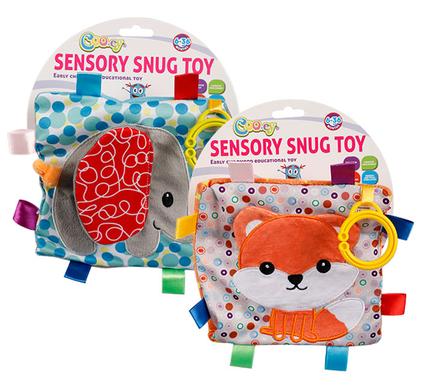 Cooey Baby Sensory Snug Toy - Fox
