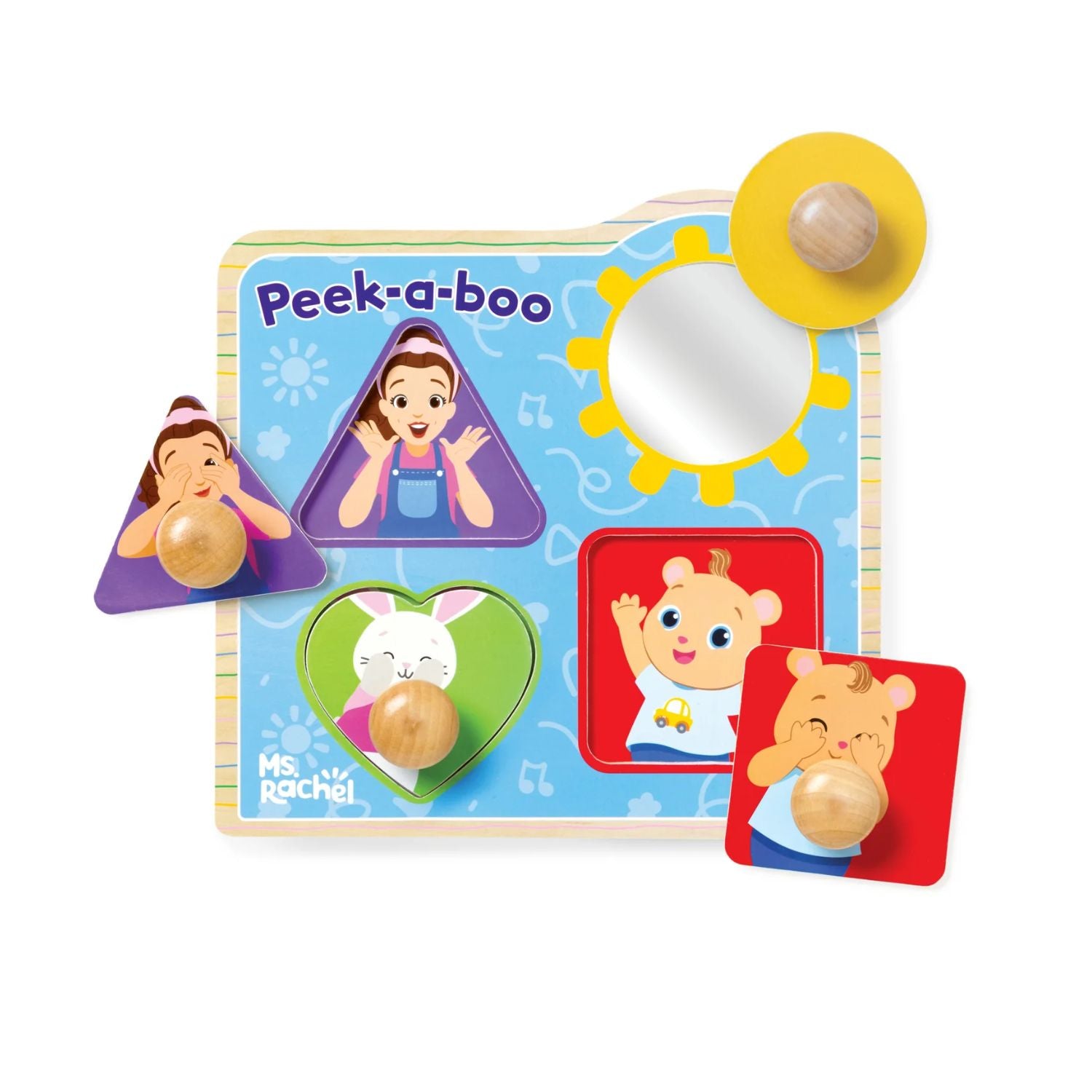 Melissa & Doug Ms Rachel Jumbo Knob Puzzle