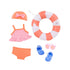 Our Generation Deluxe Bathing Suit Outfit Floaty Fun