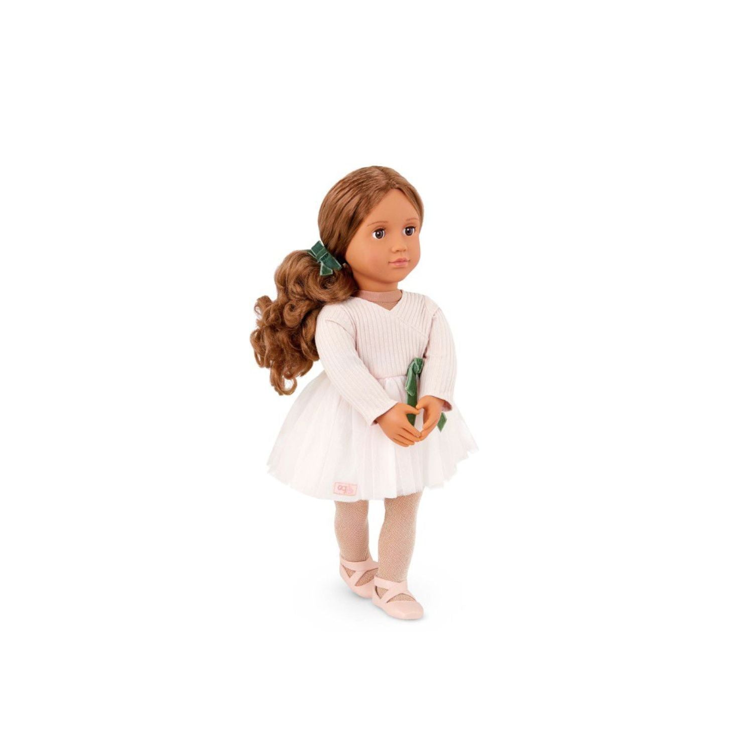 Our Generation Classic 18 inch Ballerina Doll Carlota Brown Hair