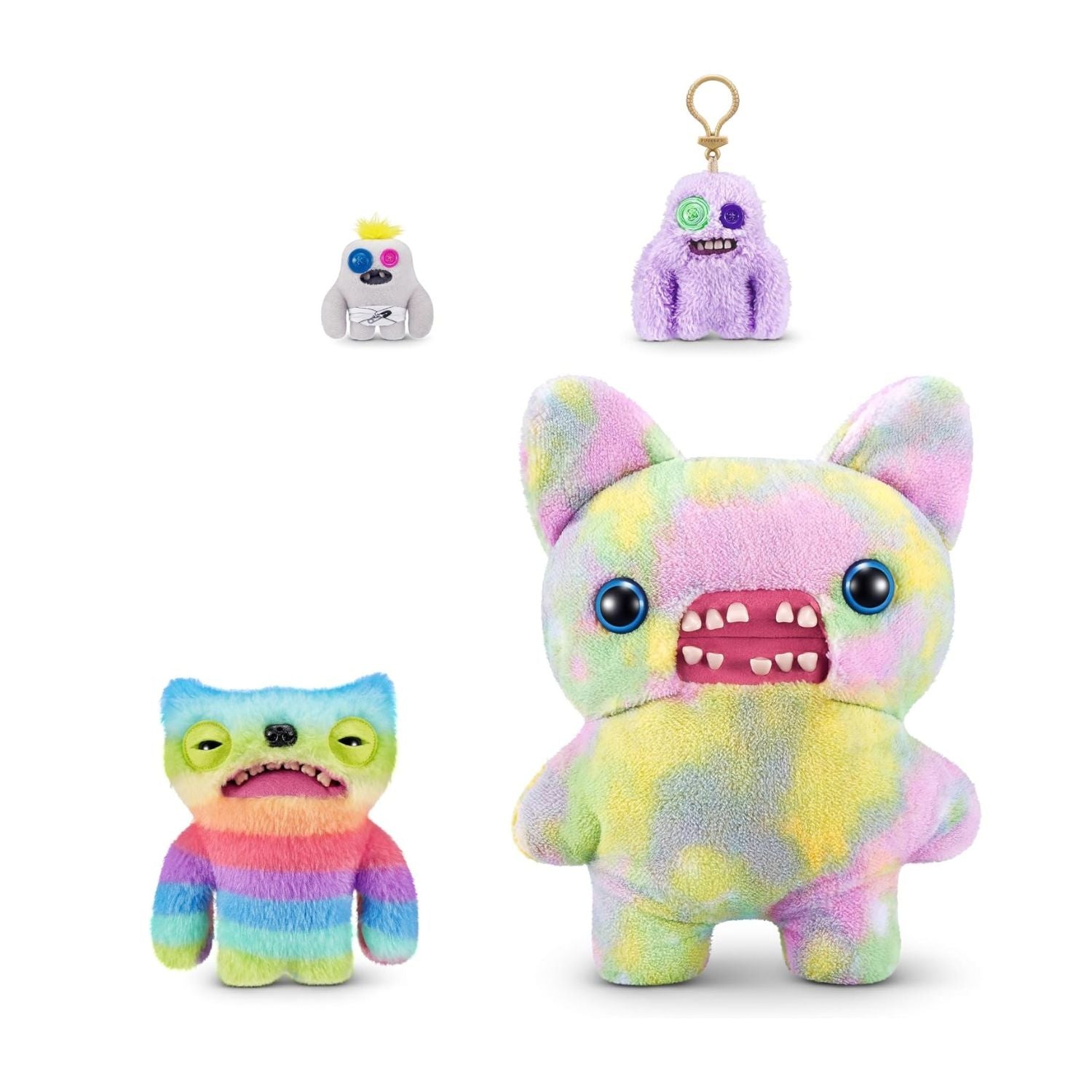 FUGGLER Fart Face by Zuru 9" Wide Eyed Weirdo - Multi Colour