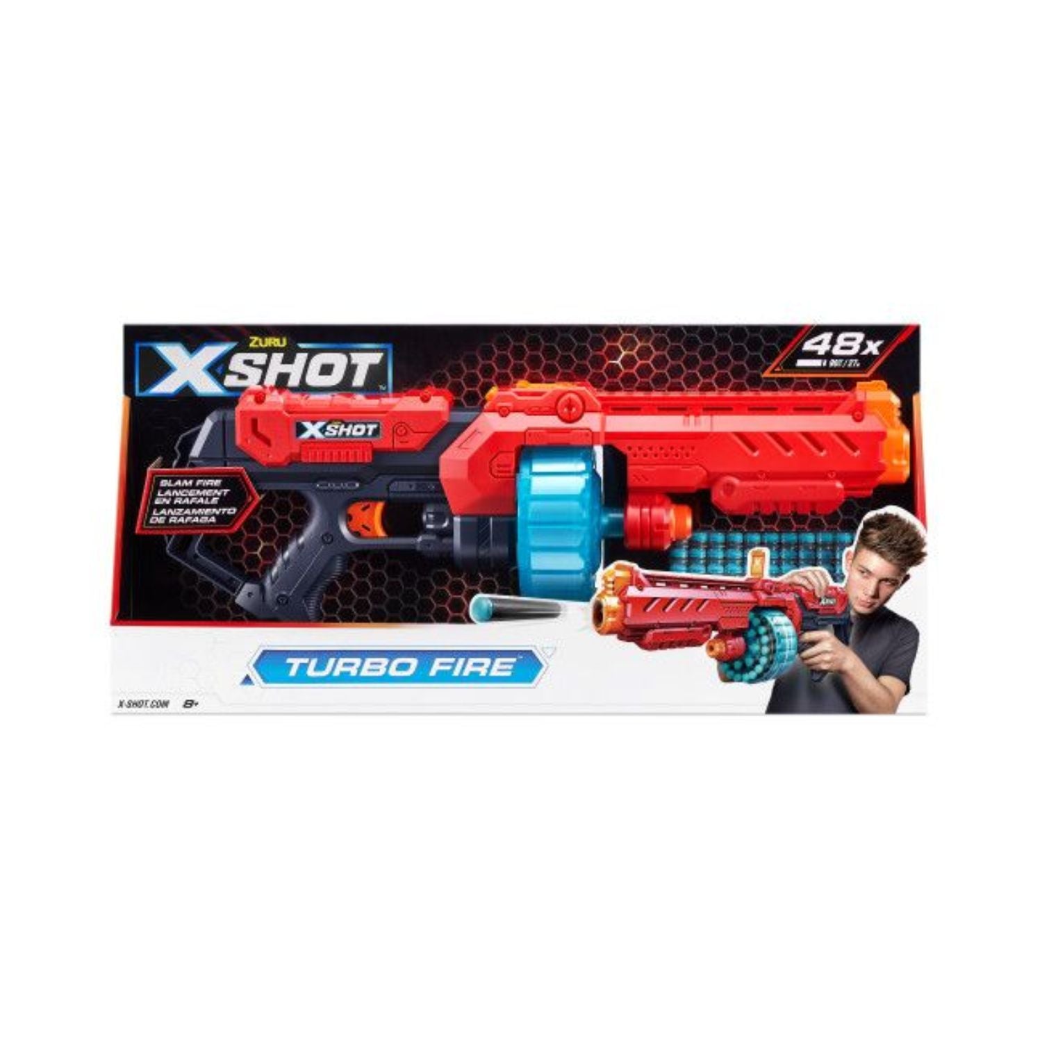 Zuru X-Shot Excel Double Kickback Foam Dart Blaster Combo Pack