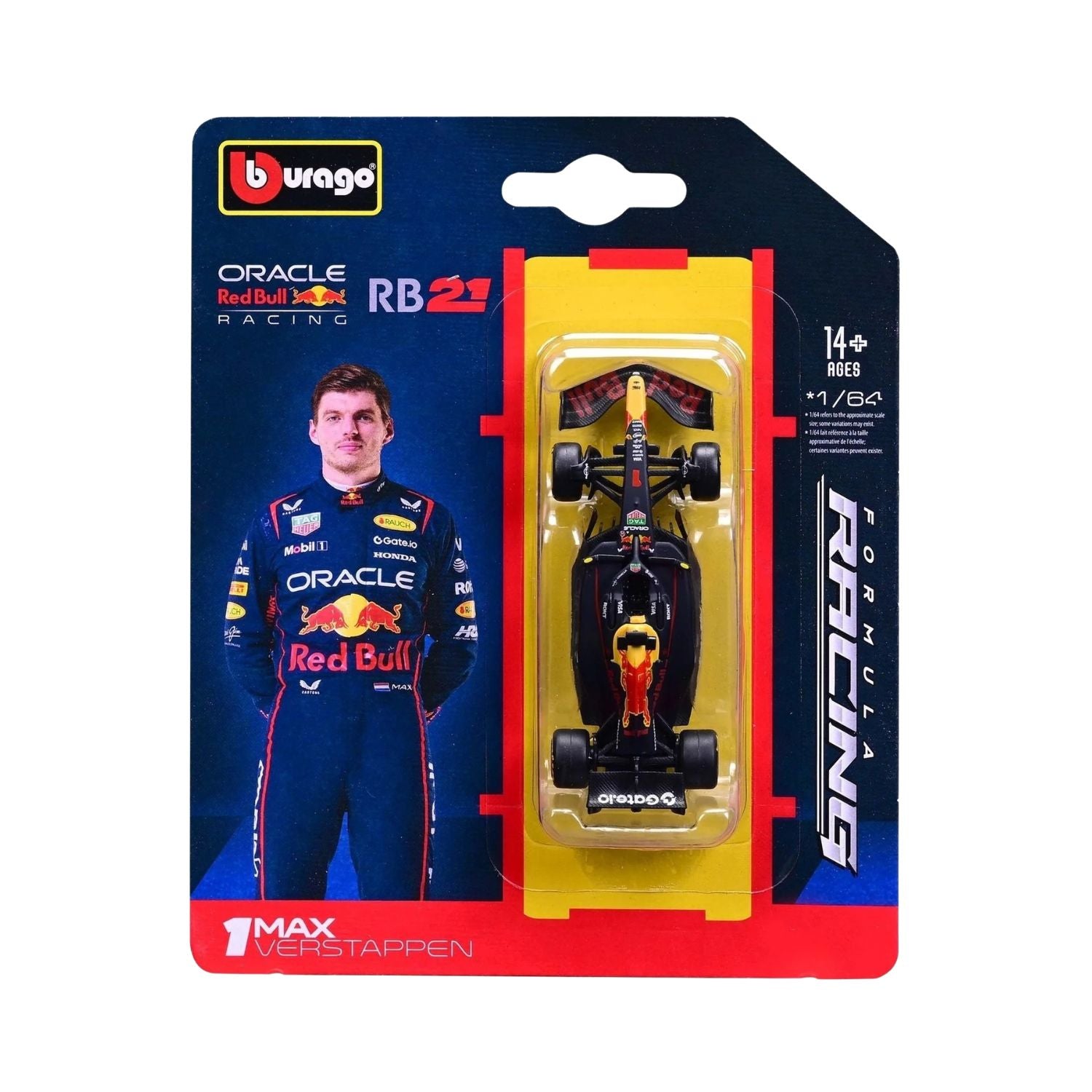 Bburago F1 2025 Diecast Collection of 3 F1 Racing Cars - Scale 1:64
