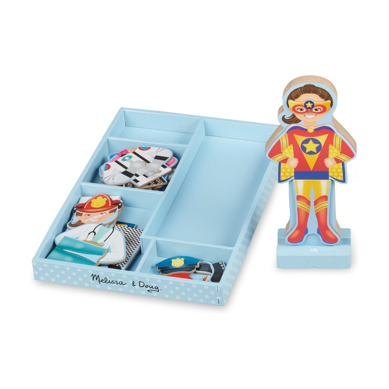 Melissa & Doug Julia Magnetic Dress-Up Doll