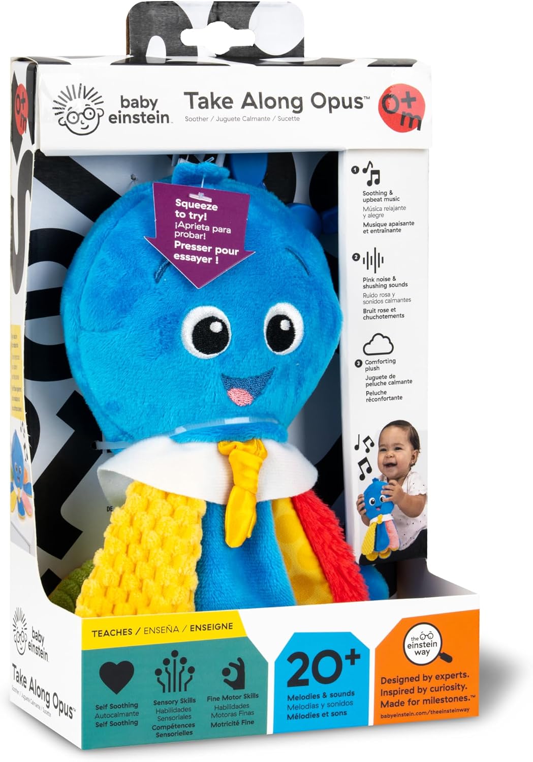 Baby Einstein Take Along Opus Soother