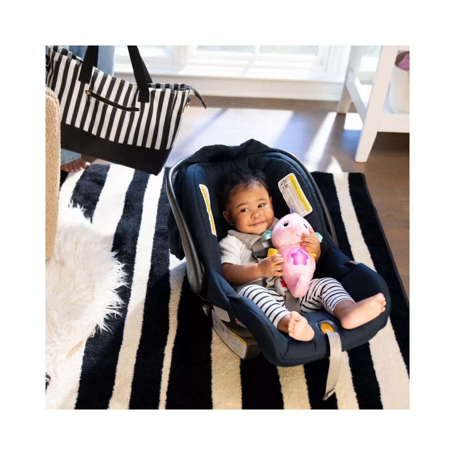 Baby Einstein Seahorse Soother - Pink