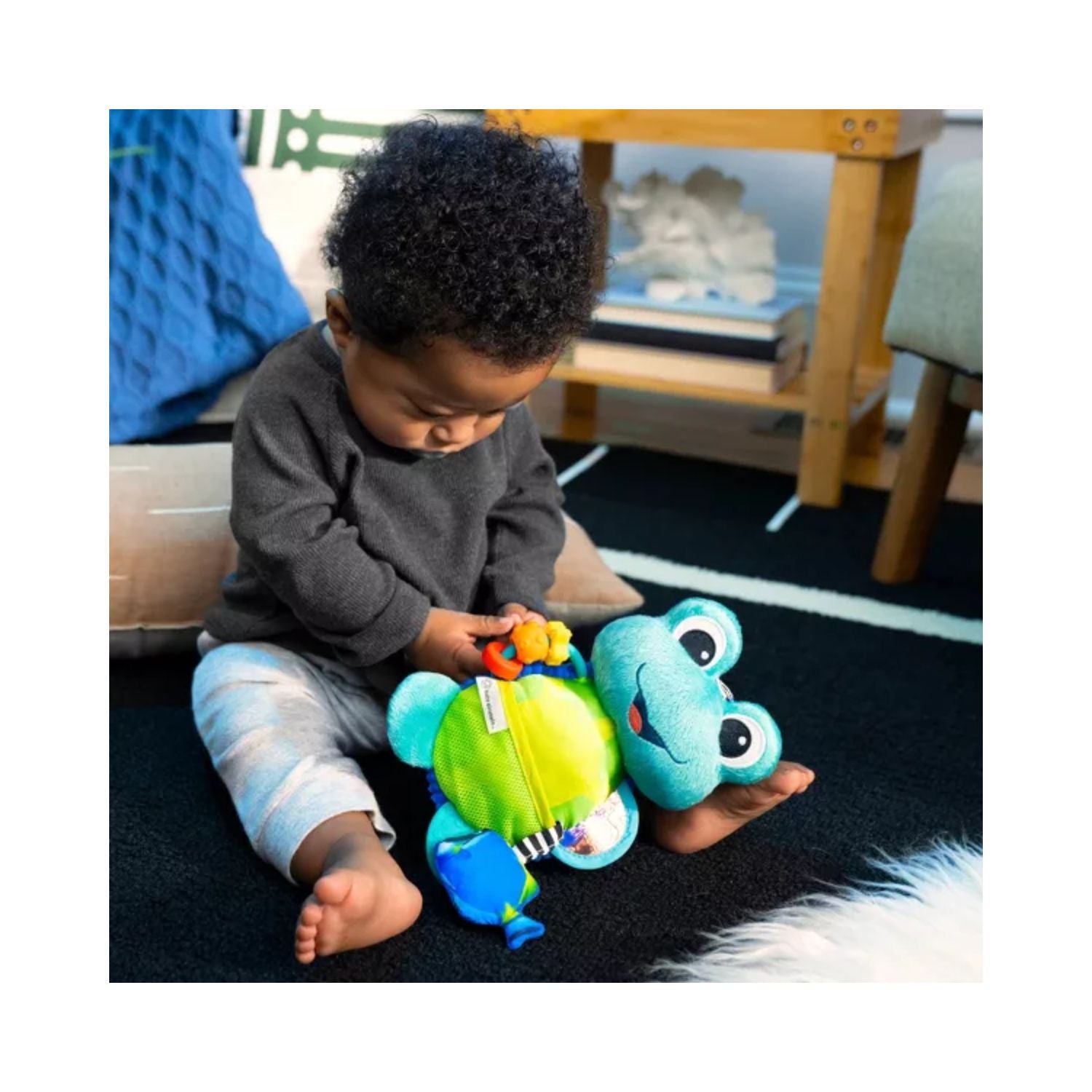 Baby Einstein Neptune's Sensory Sidekick Activity Plush Toy