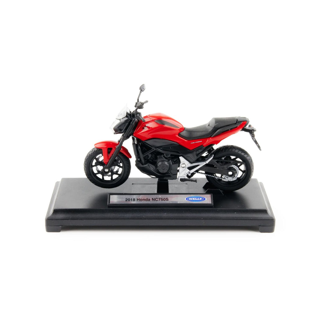 Welly 2018 Honda NC750S Red Scale 1:18