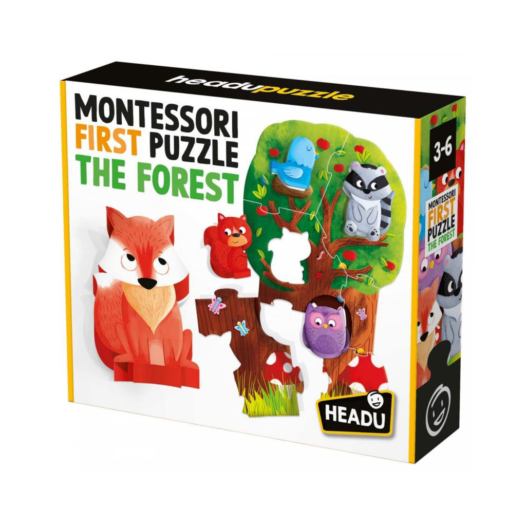 Headu Montessori First Puzzle the Forest
