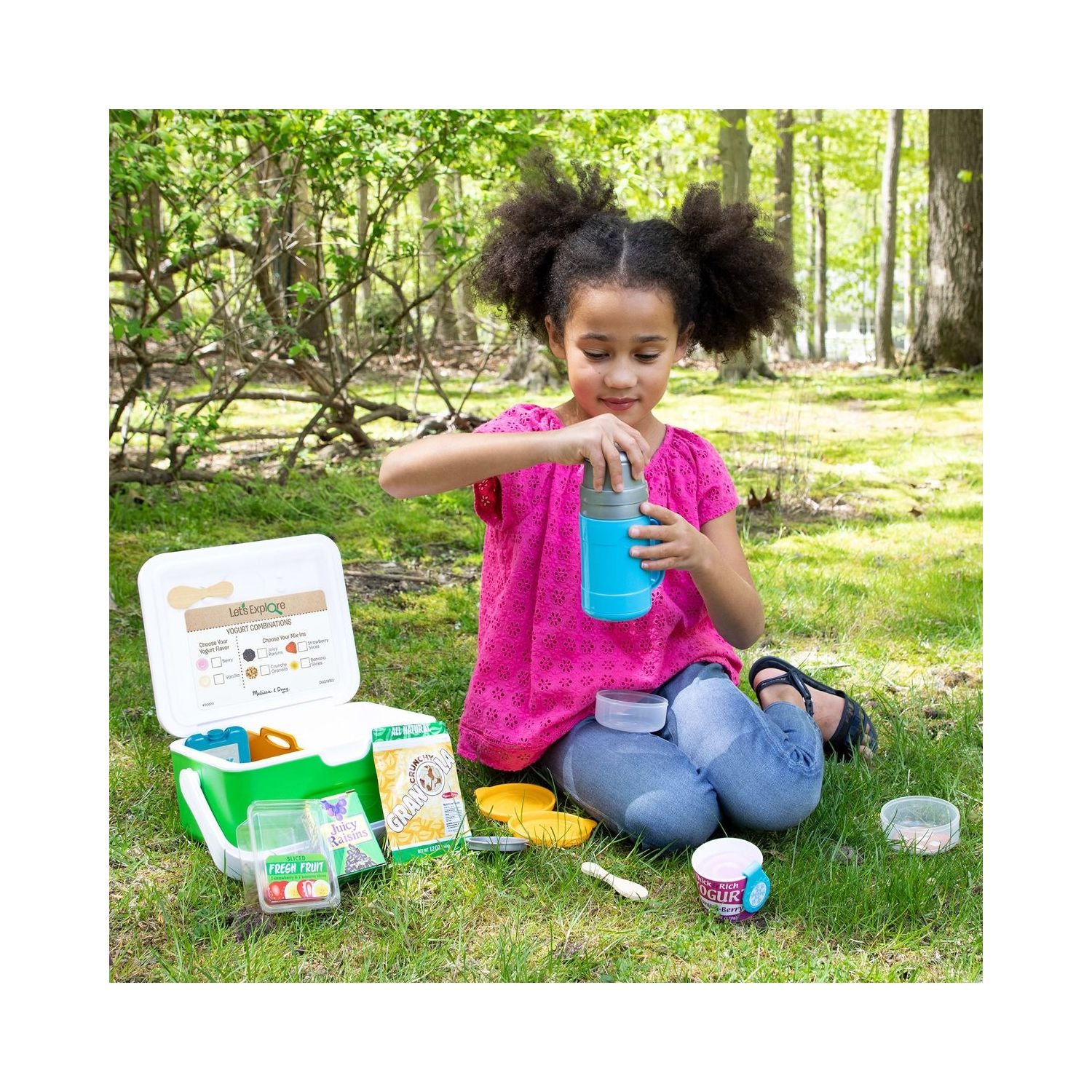 Melissa & Doug Let's Explore Camp Cooler Play Set