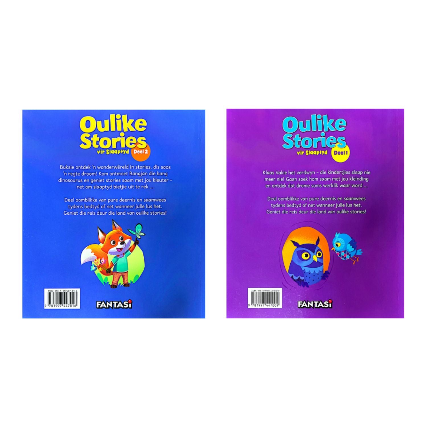 Oulike Stories vir Slaaptyd: Deel 1 & 2 Bundel