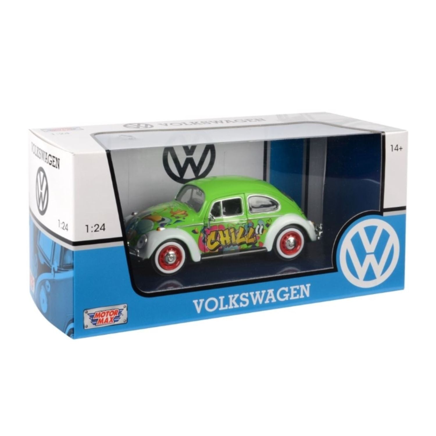 Motormax 1:24 Volkswagen Beetle Graffiti