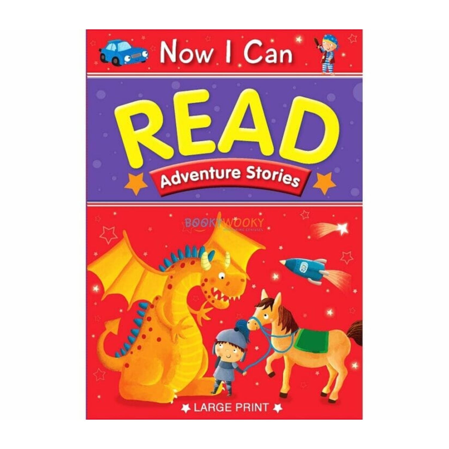 Now I Can Read - Adventure Stories Hardcover Book