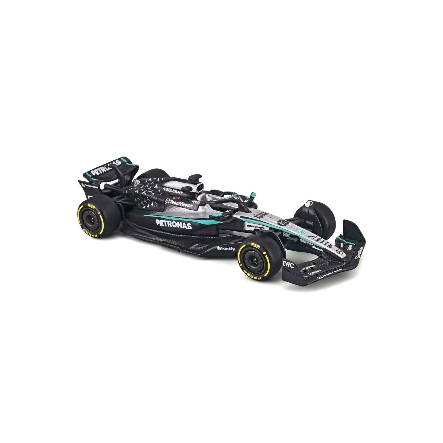 Bburago Scale 1:64 Mercedes AMG W16 2025 - George Russell