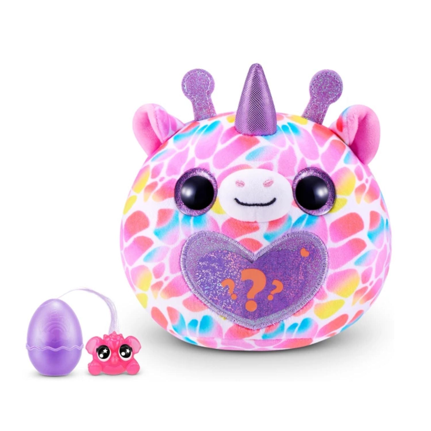 ZURU Rainbocorns Wild Heart Surprise Series Collectible Plush Mystery Egg Toy