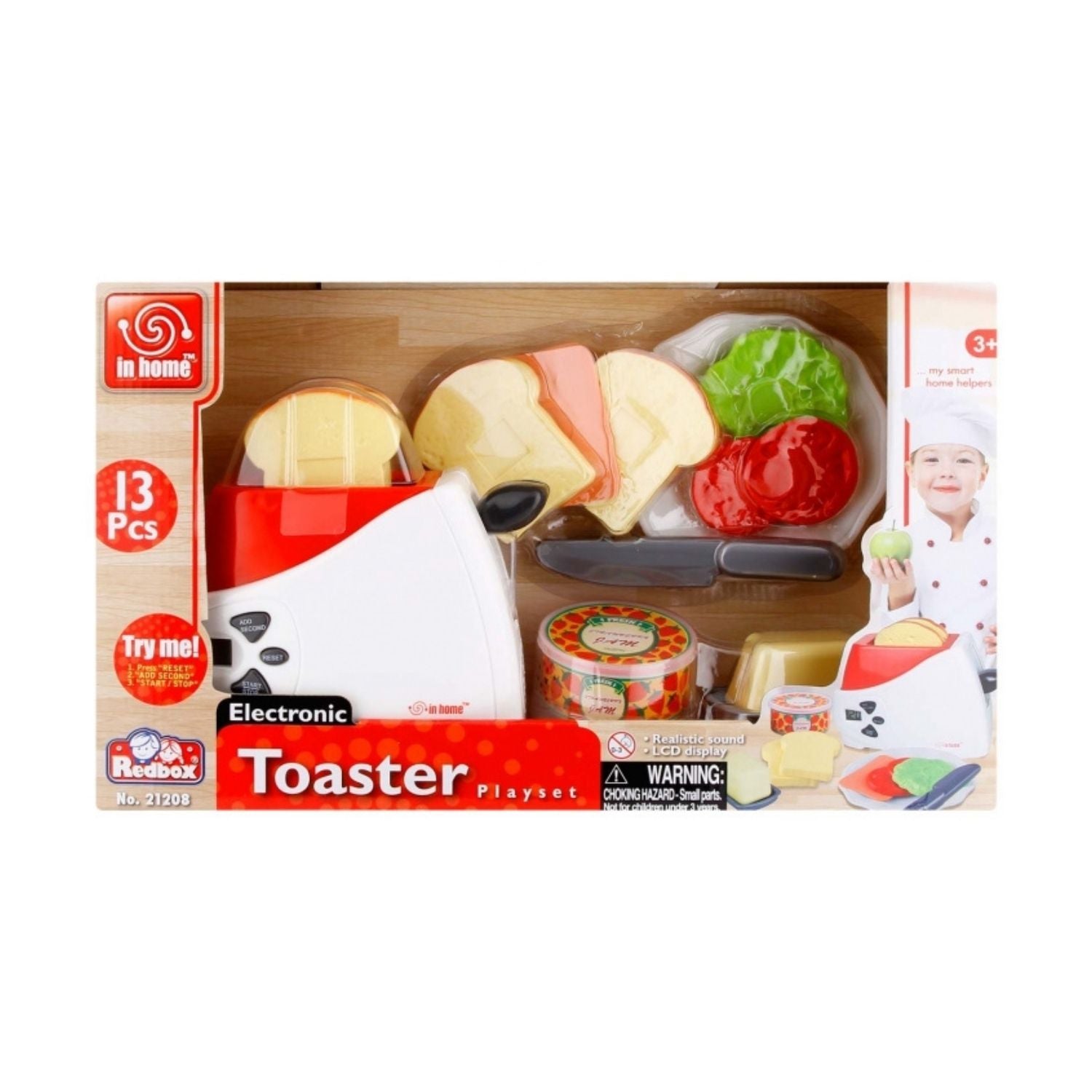 In Home Electronic Toaster Playset - Box Damage
