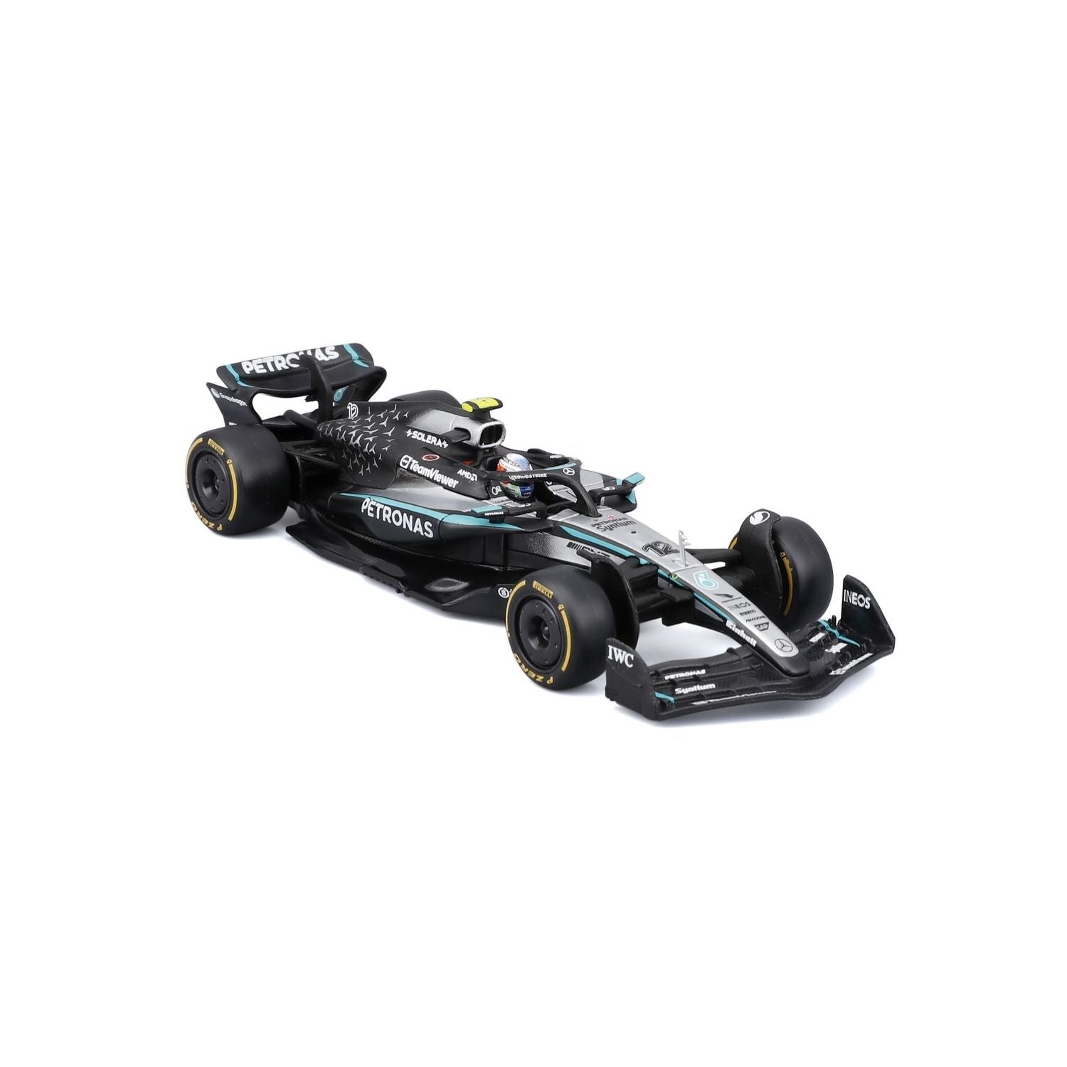 Bburago 1/43 Mercedes-AMG F1 W16 2025 with Collectors Hard Case #12 Kimi