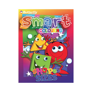 Smart Colouring 96 Pages - Shapes & Sizes