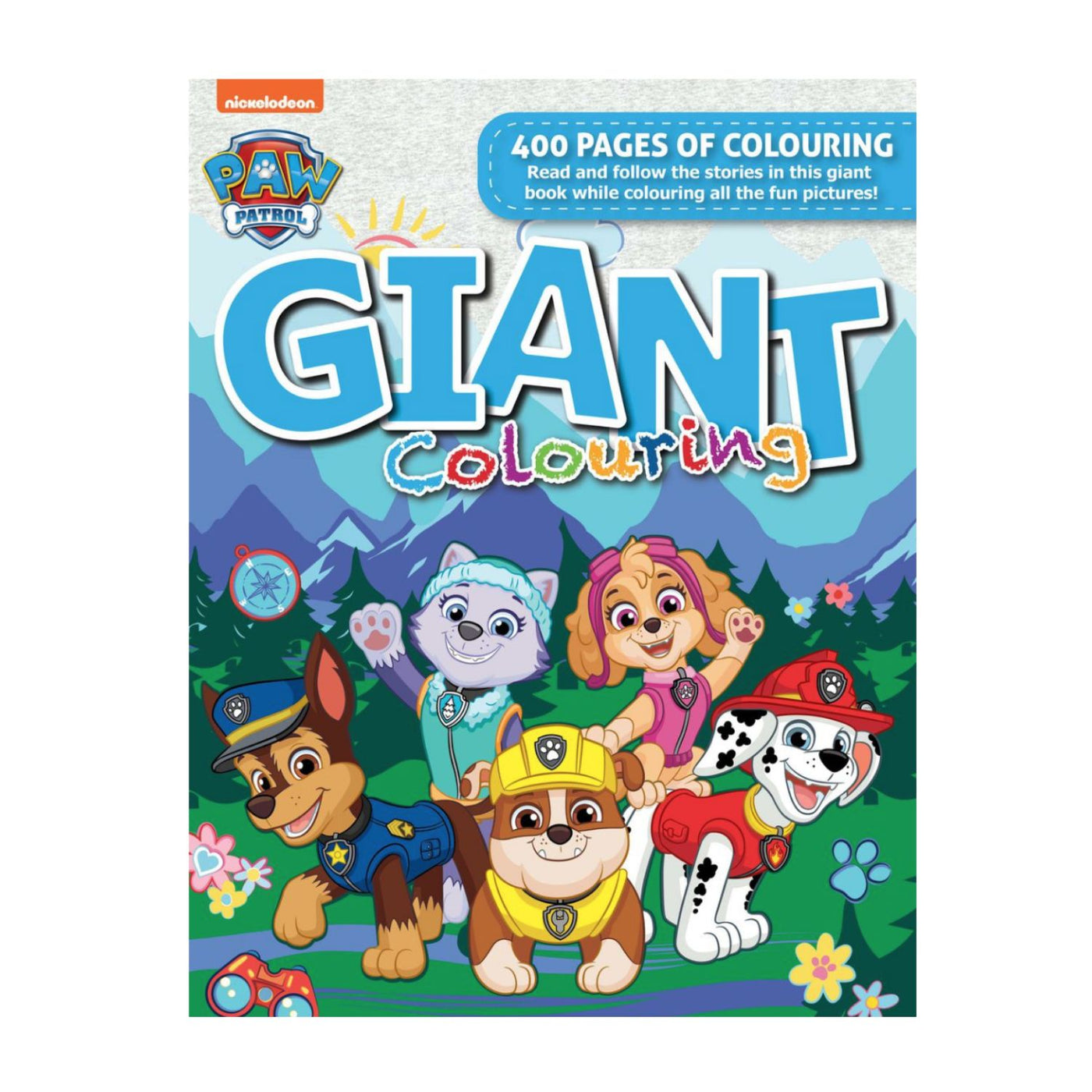 Paw Patrol Giant Colouring Book 400 pages – MyToy.co.za