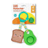 Bright Starts Avocado & Toast Perfect Pair 2-in-1 Teether Toy for age 3m+