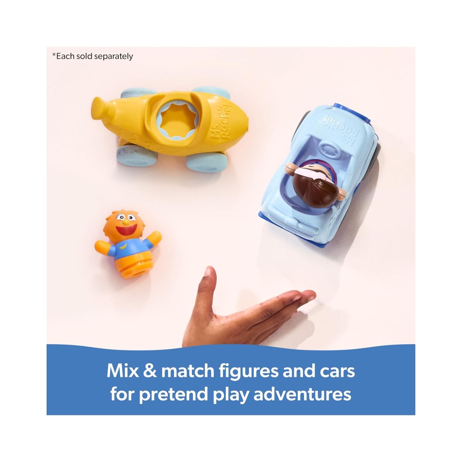 Melissa & Doug Ms Rachel Herbie 1-2-3 Roll! Vehicle