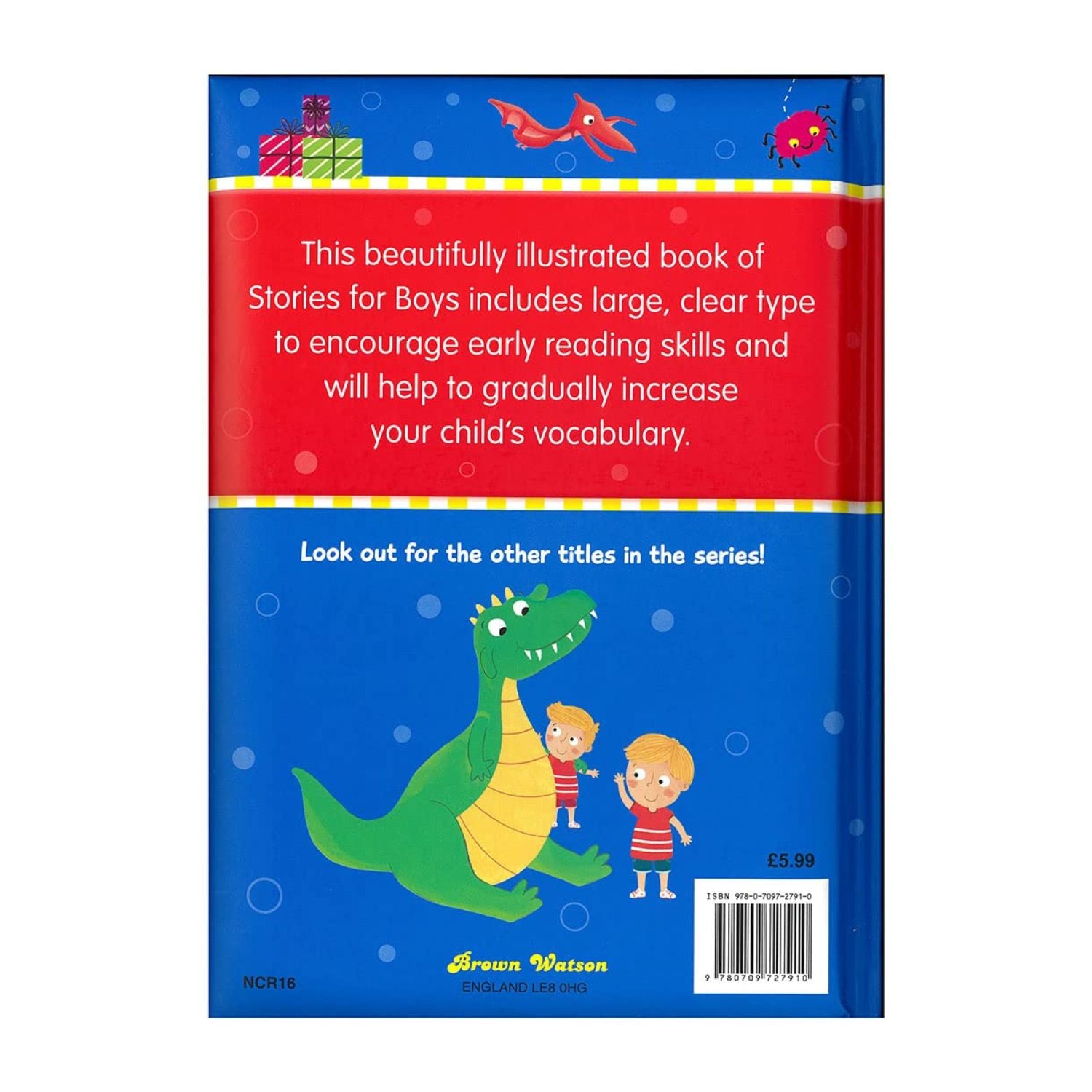 Now I Can Read -  Stories for Boys Hardcover Book