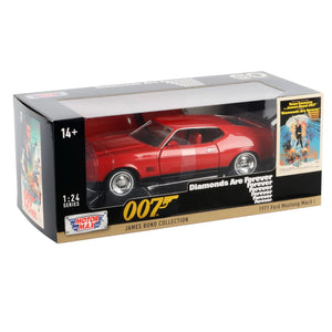 Motormax James Bond Collection 1971 Ford Mustang Mach 1 Scale 1:24