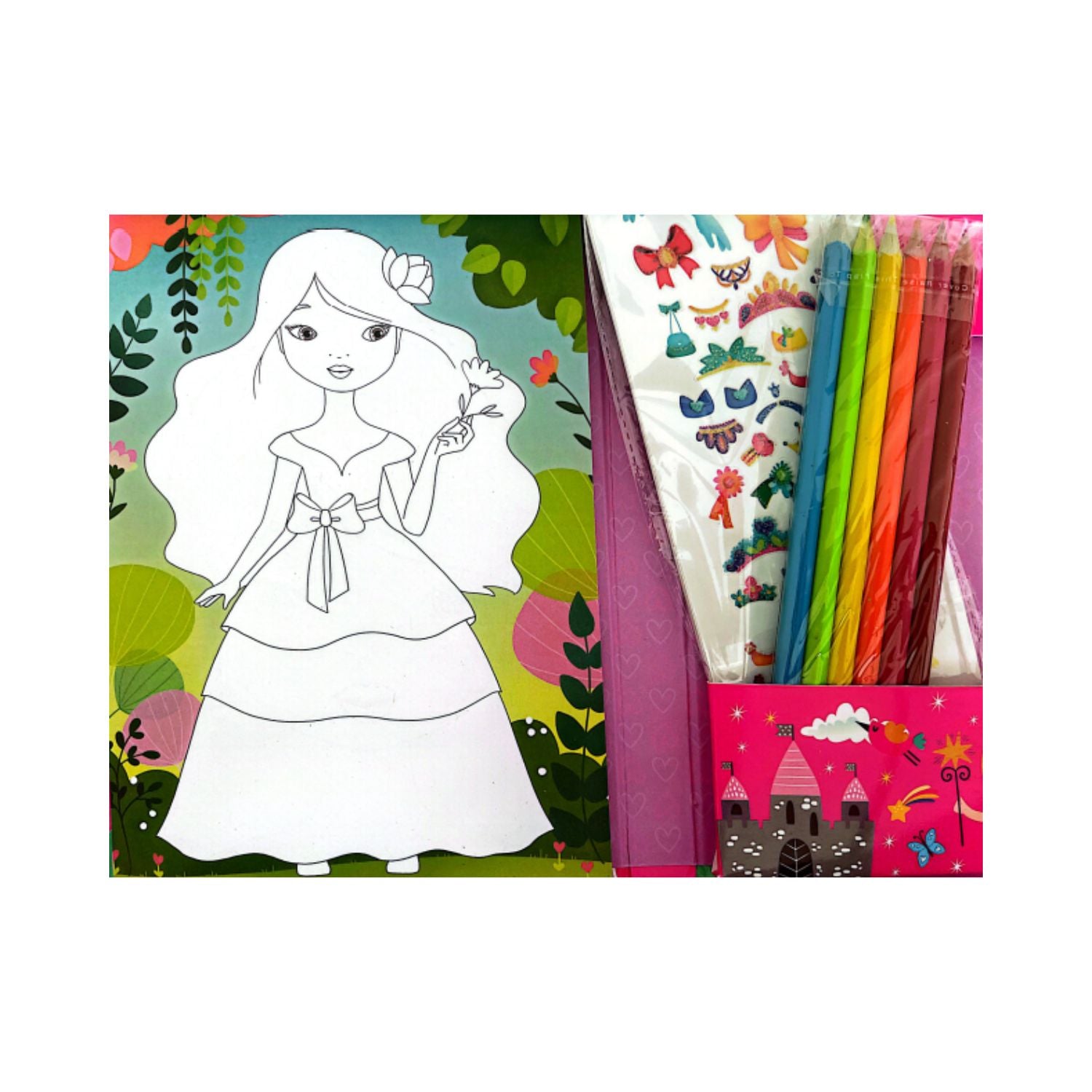 Born to Be a Princess - Colouring Set