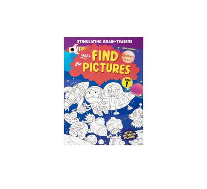 Let's Find the Pictures Activity Book - Book 1