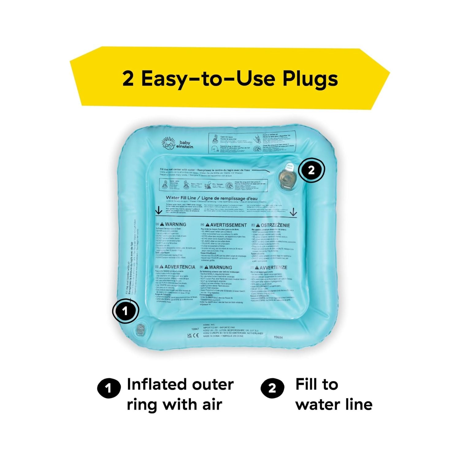 Baby Einstein Ocean Explorers Sensory Splash Water Mat