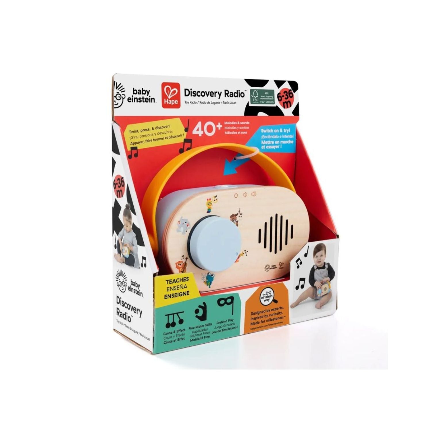 Baby Einstein Hape Learning Radio