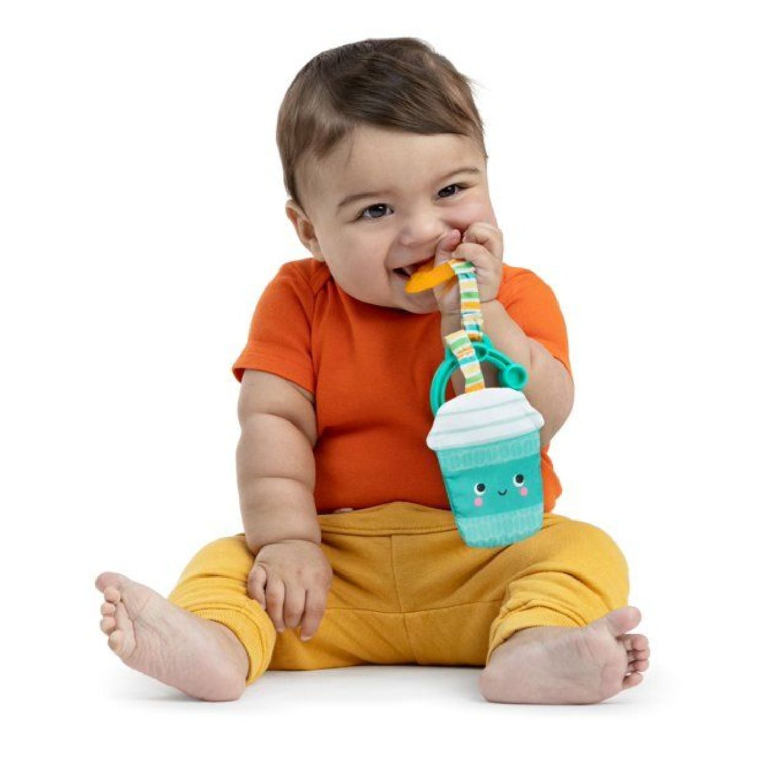 Bright Starts Perfect Pair 2-IN-1 Teether Coffee & Donut