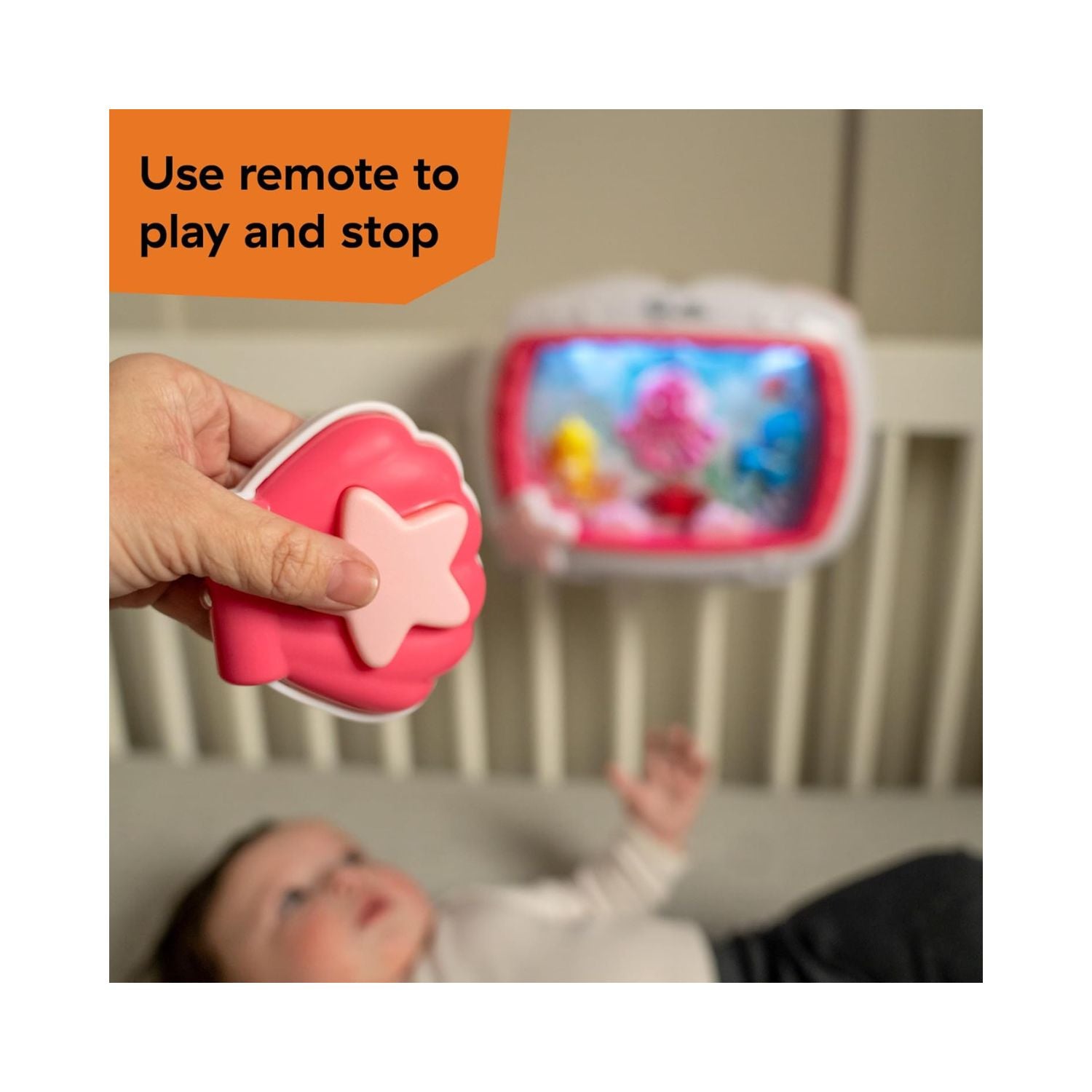 Baby Einstein - Sea Dreams Soother Crib Toy - Pink