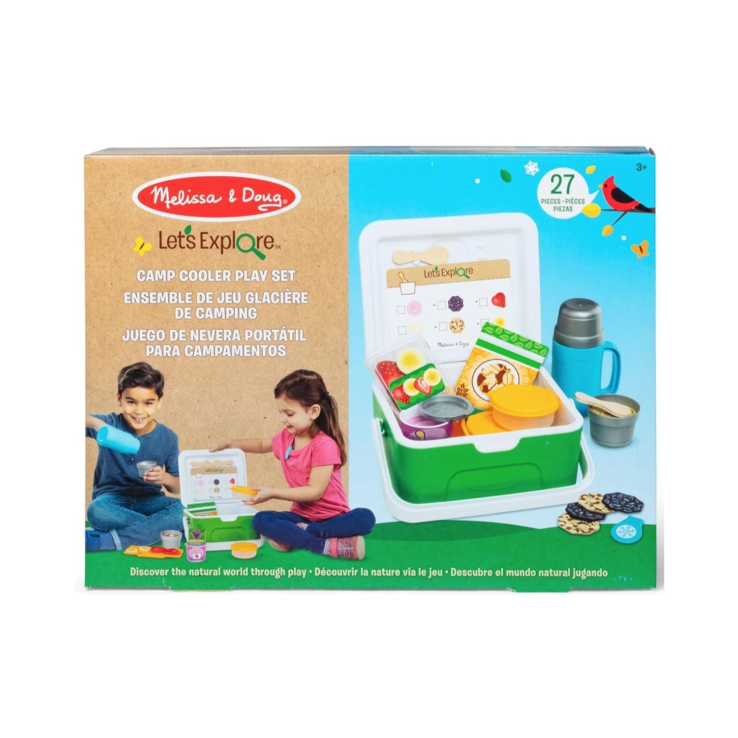 Melissa & Doug Let's Explore Camp Cooler Play Set