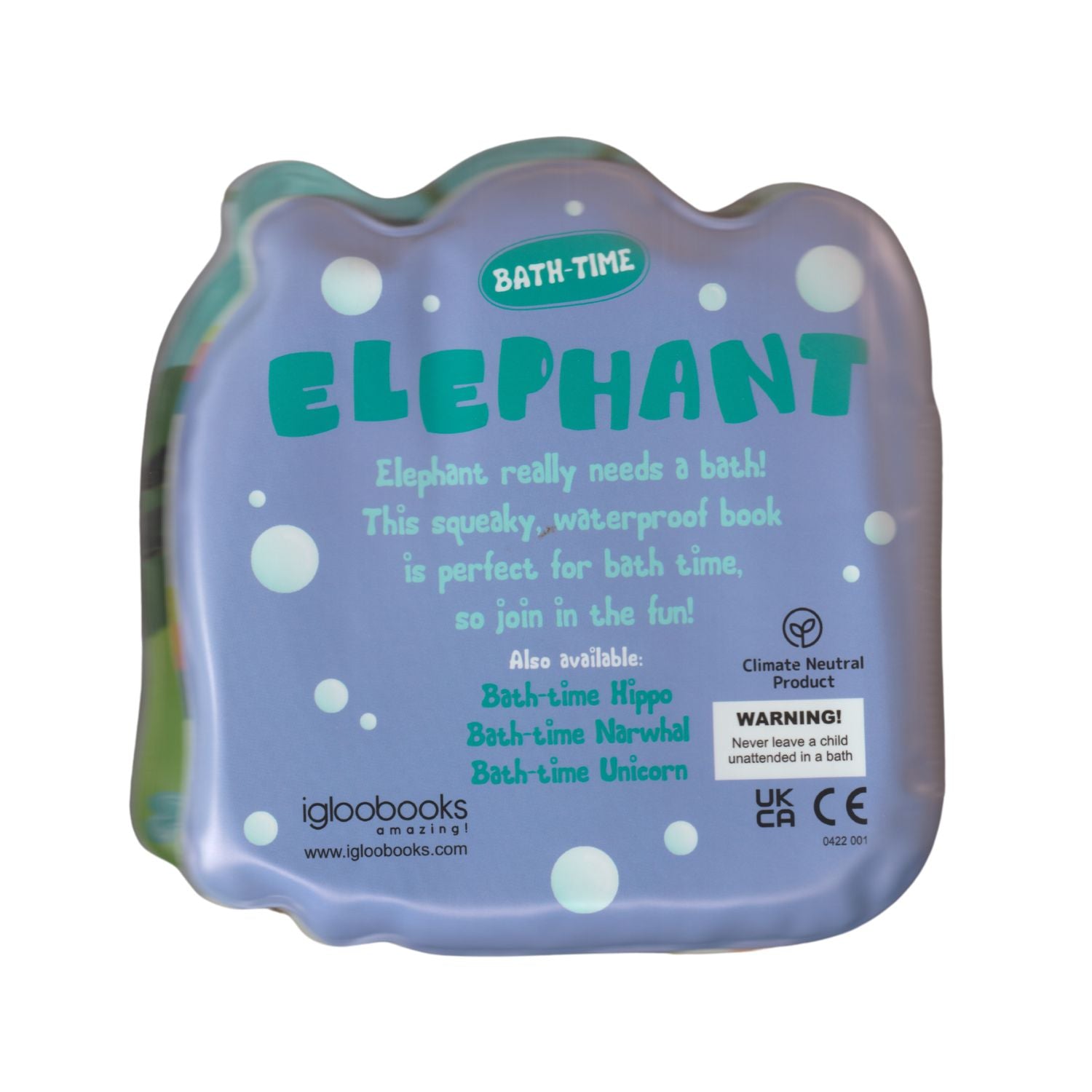 Bath book - Bath Time Elephant
