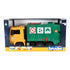 Bruder MAN TGA Rear Loading Garbage Truck - Yellow Green