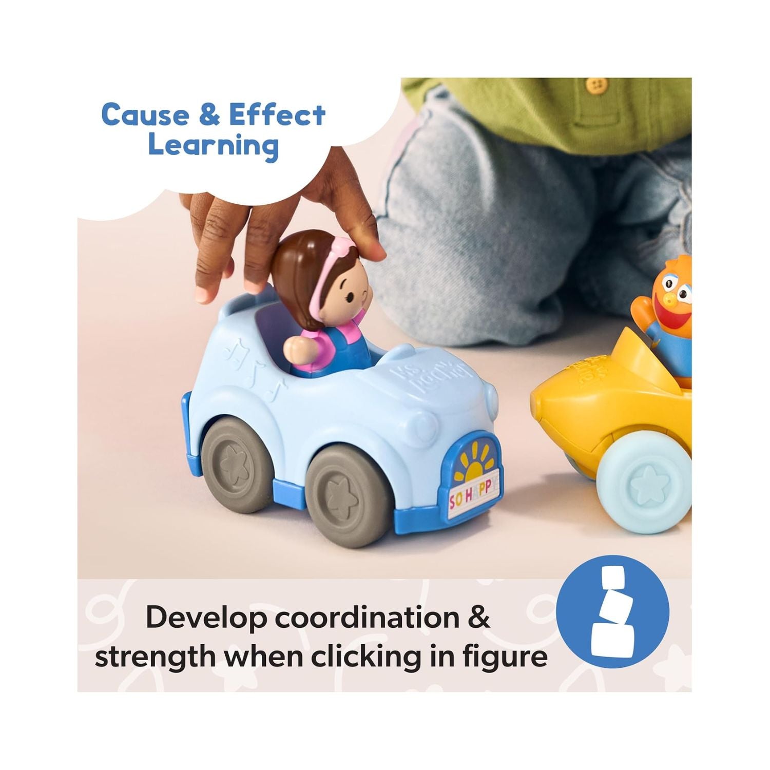 Melissa & Doug Ms Rachel  1-2-3 Roll! Vehicle
