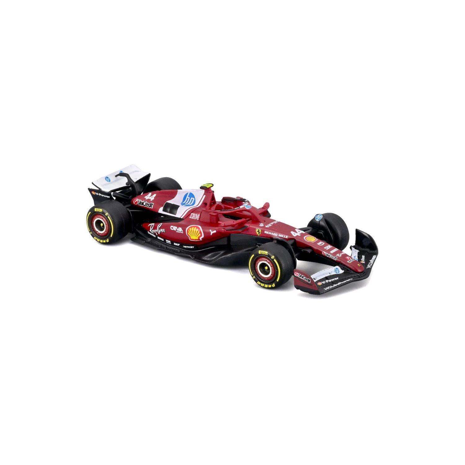 Bburago F1 Ferrari SF-25 Diecast Vehicle Scale 1:64 Collectors Bundle