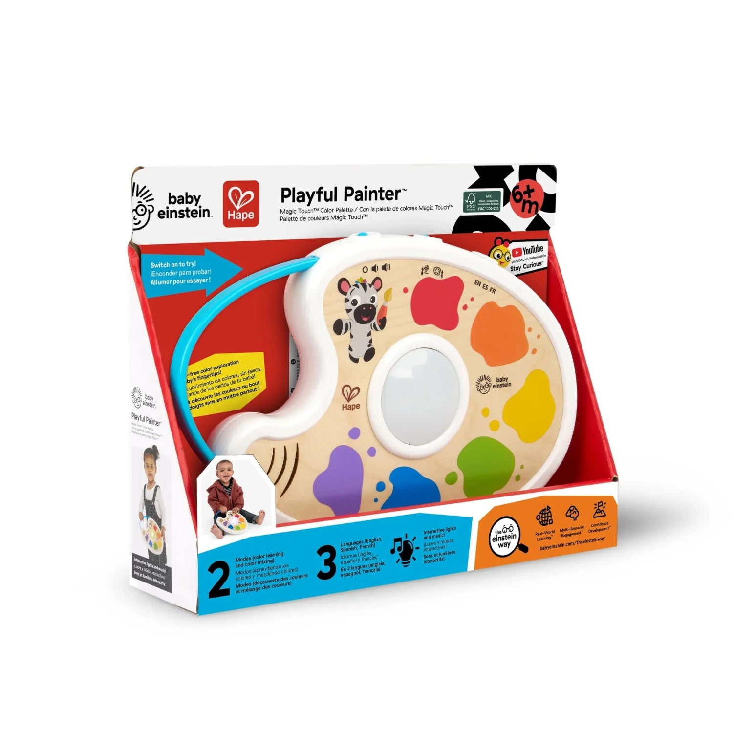 Baby Einstein - Playful Painter Colour Learning Sensory Toy for Babies
