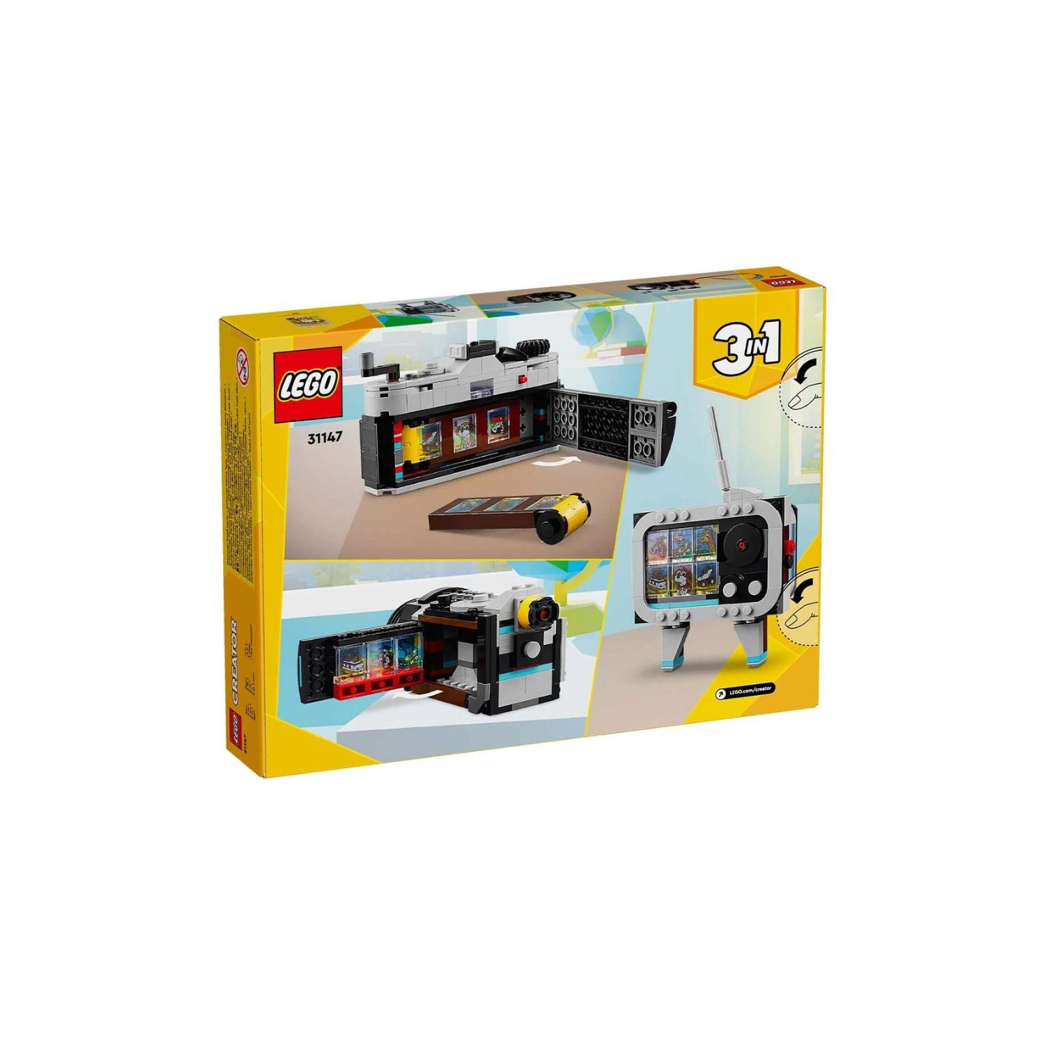 LEGO® Creator 3-in-1 Retro Camera