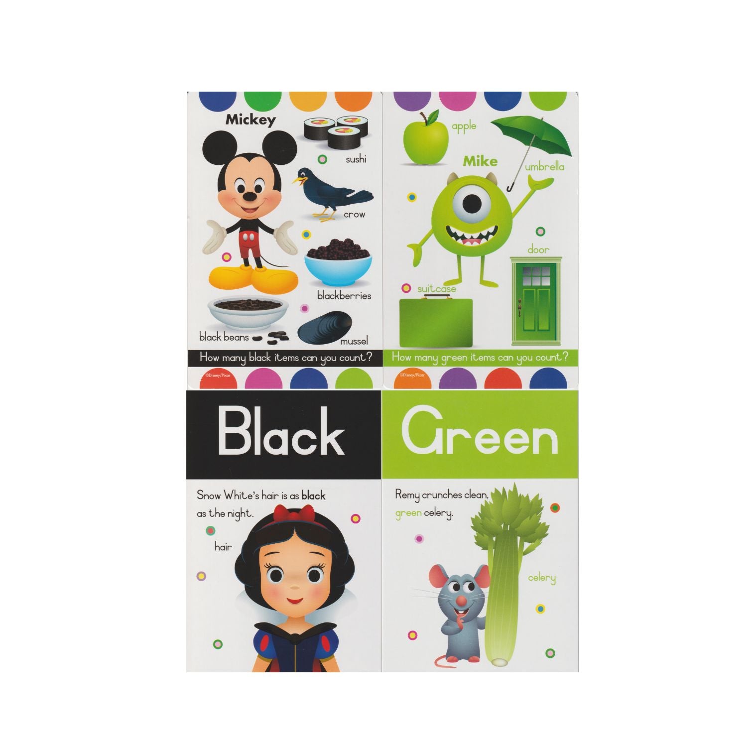 Disney Baby Flash Cards - Numbers & Colours