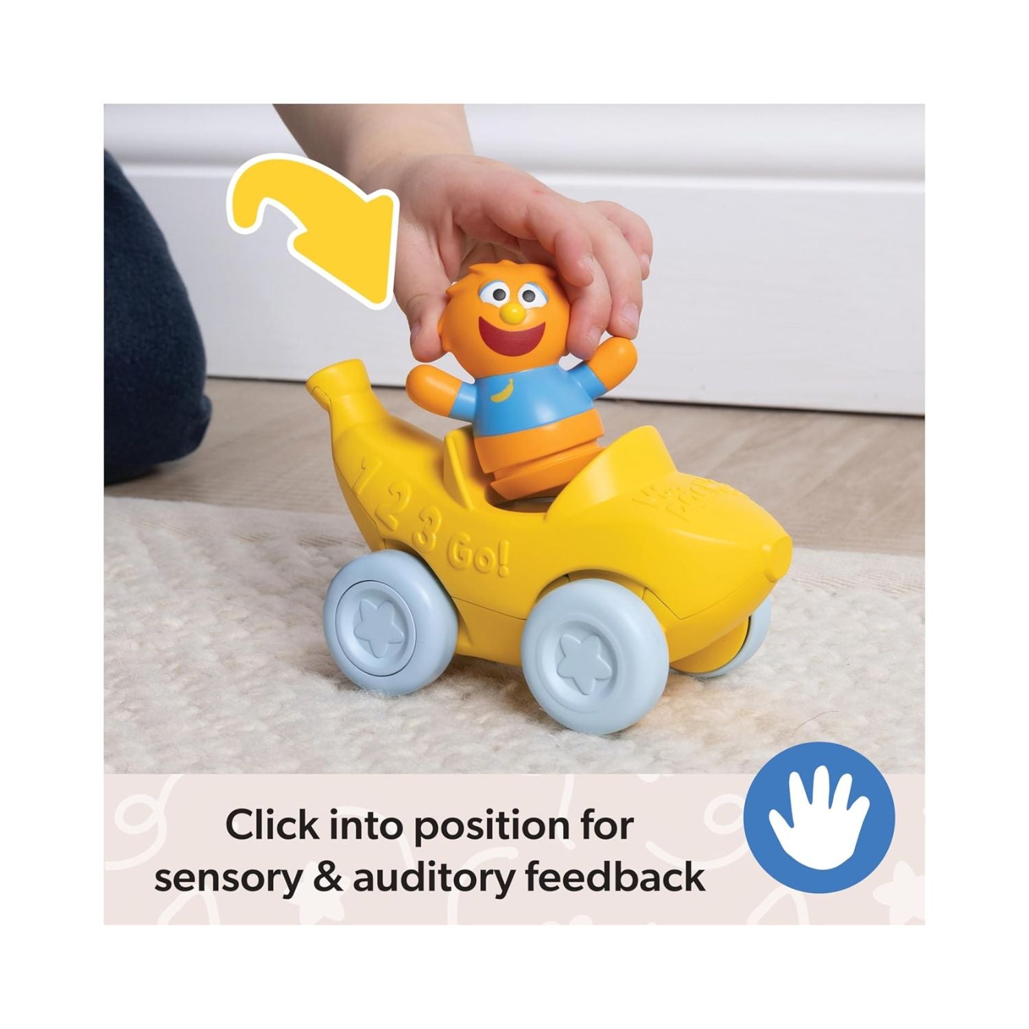 Melissa & Doug Ms Rachel Herbie 1-2-3 Roll! Vehicle