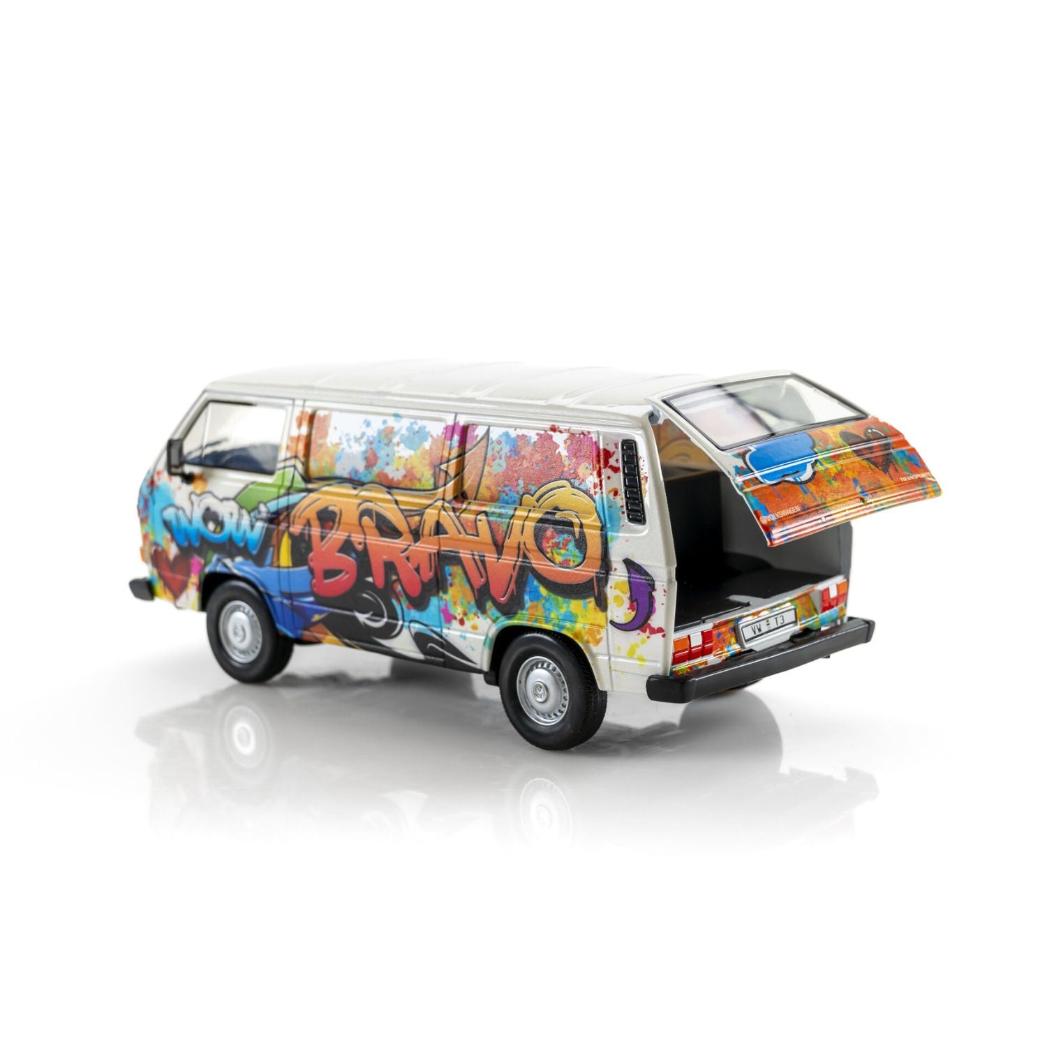 Motormax Volkswagen Type2 (T3) Graffiti Scale 1:24