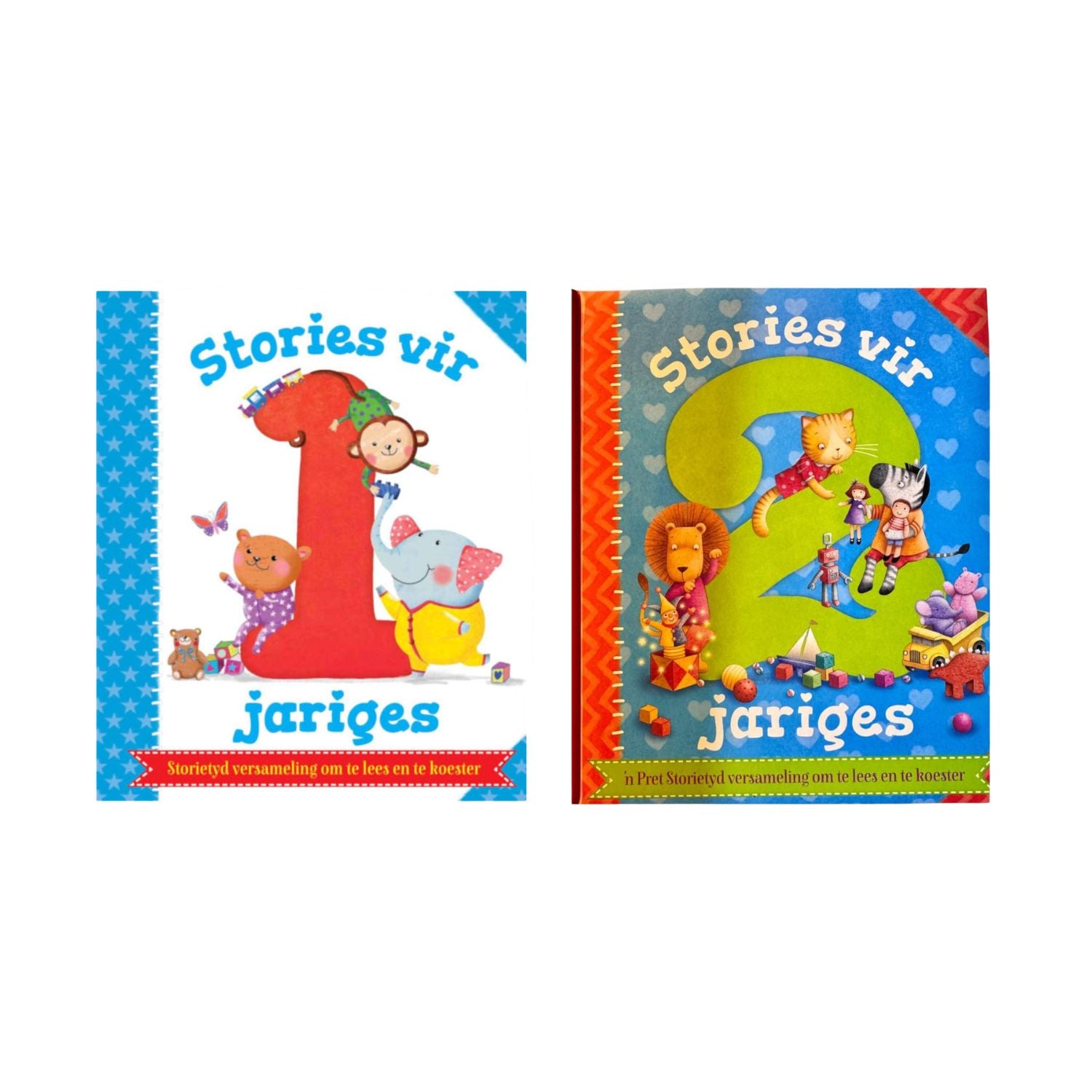 Afrikaanse Storietyd-Bondel: Stories vir 1 & 2-Jariges (2-Boekstel)
