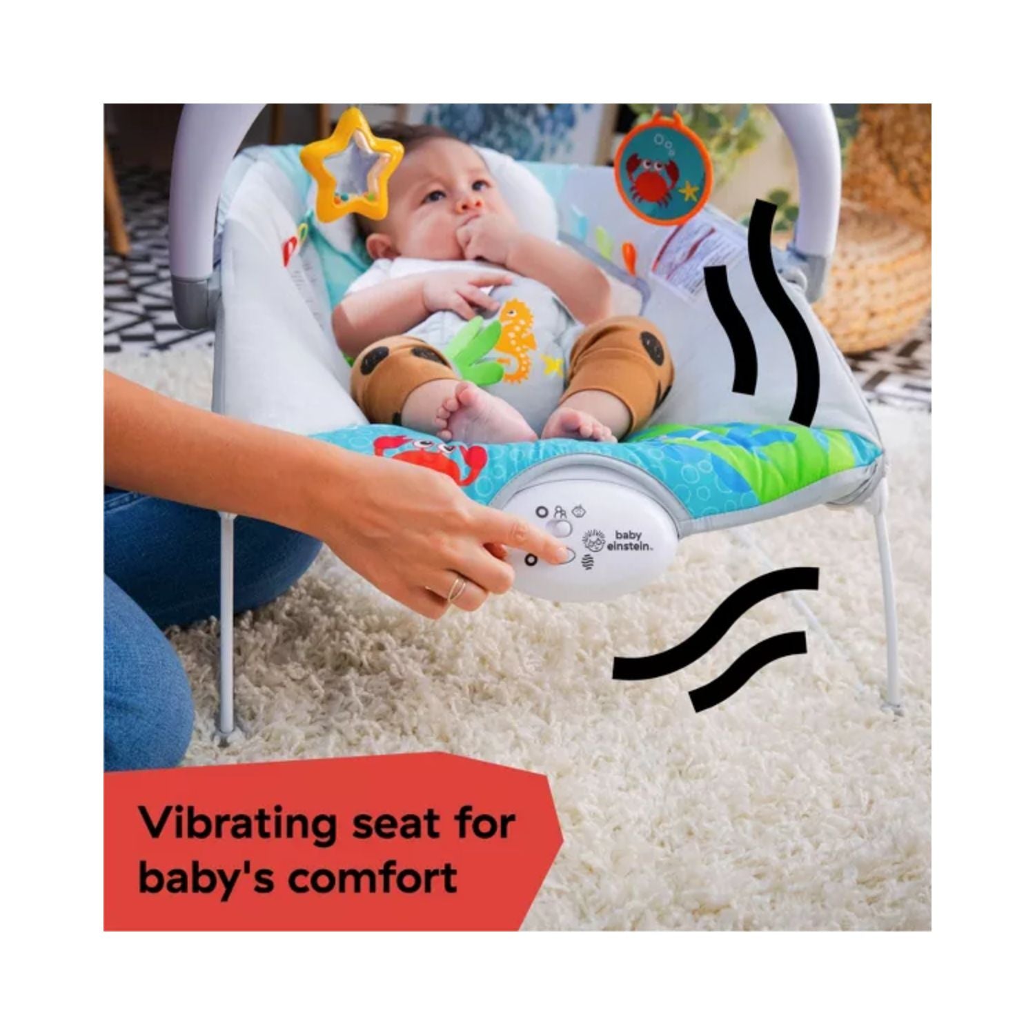 Baby Einstein Kick to It Neptune Musical Bouncer