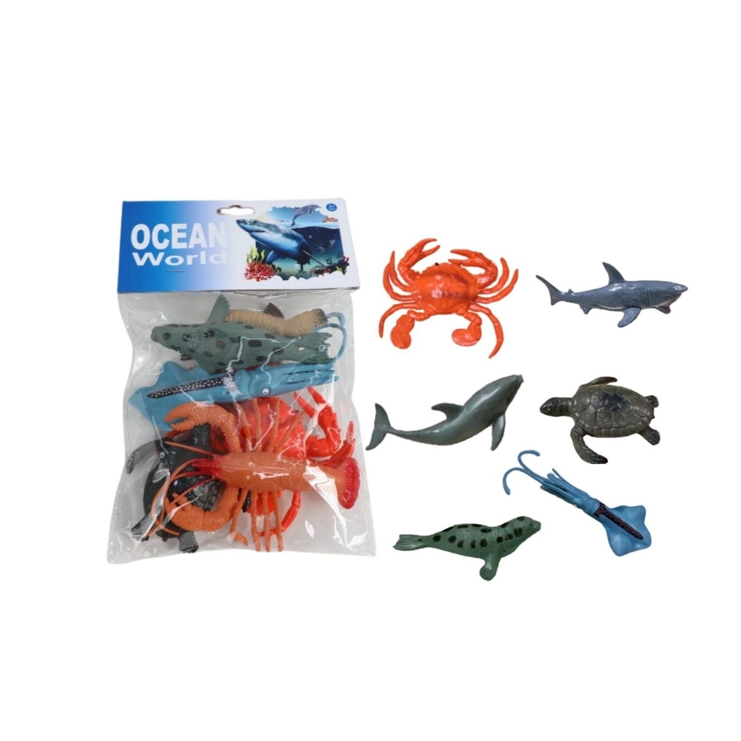 Melissa & Doug Under The Sea Water Wow & Ocean Animal Toy Bundle