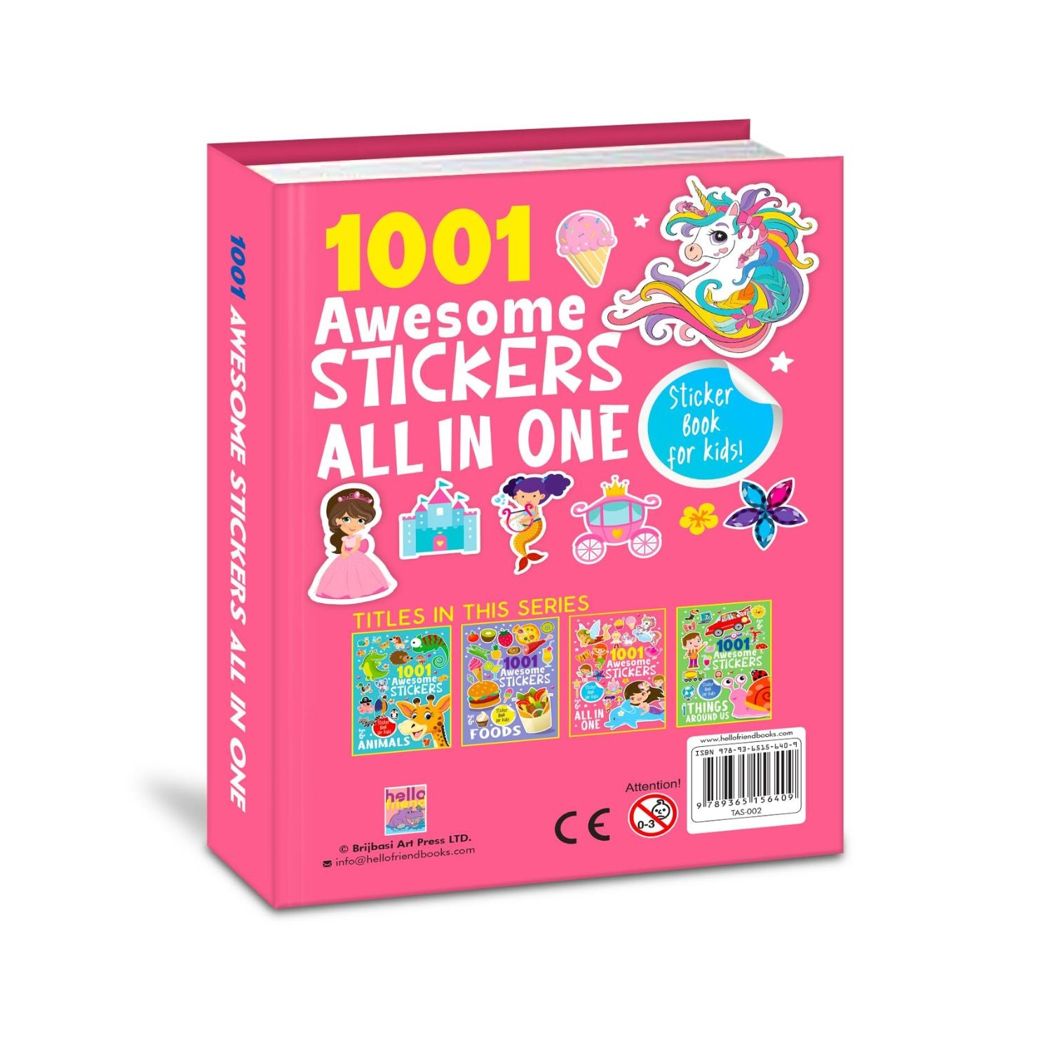 1001 Awsome Stickers - All In One
