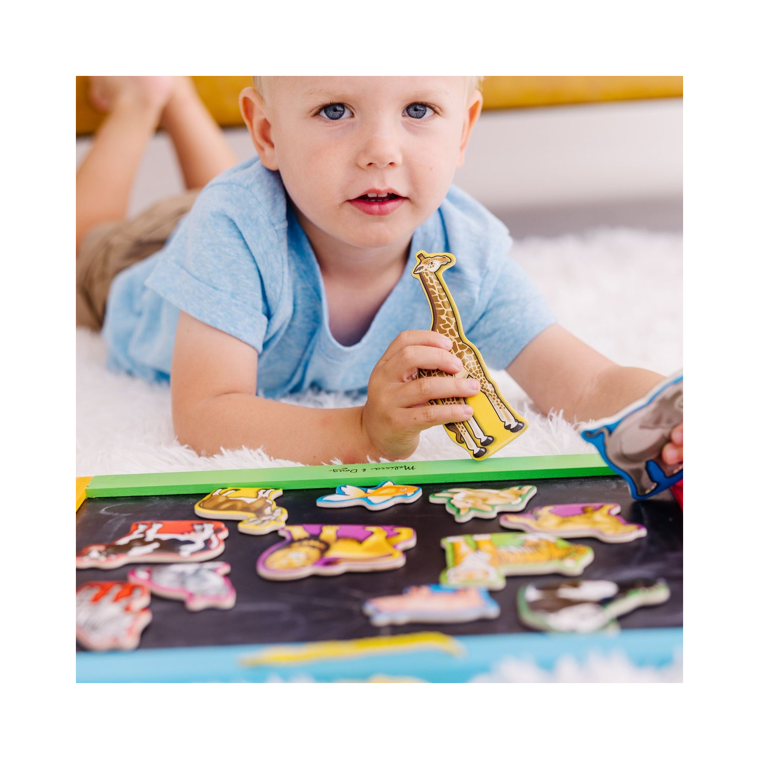 Melissa & Doug Wooden Animal Magnets