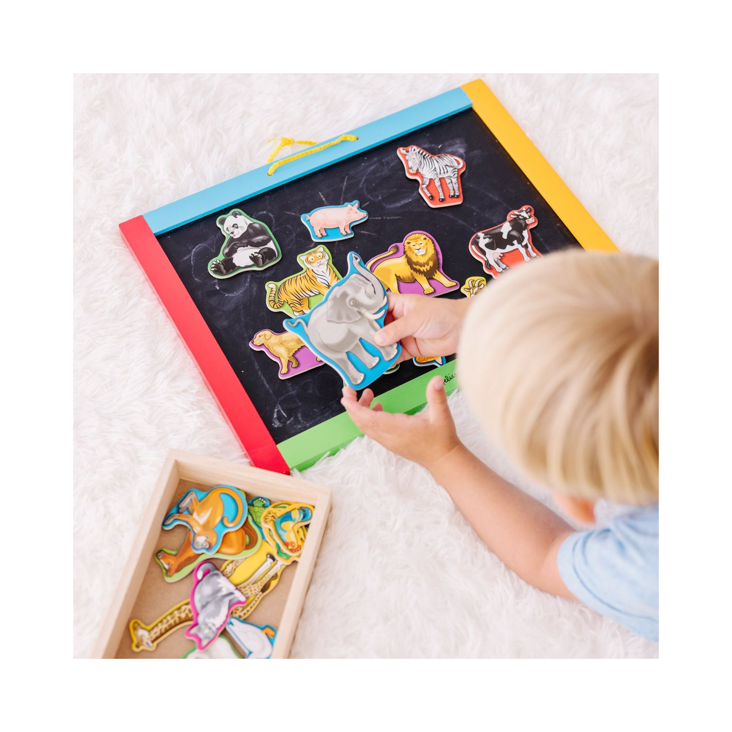 Melissa & Doug Wooden Animal Magnets